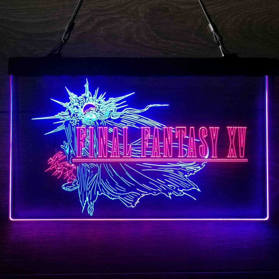 Final Fantasy Xv Game Room Neon Like Led Sign - Image 8