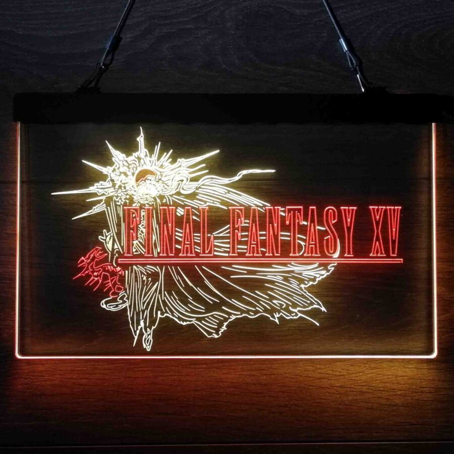 Final Fantasy Xv Game Room Neon Like Led Sign - Image 4