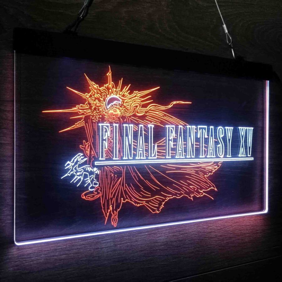 Final Fantasy Xv Game Room Neon Like Led Sign - Image 14