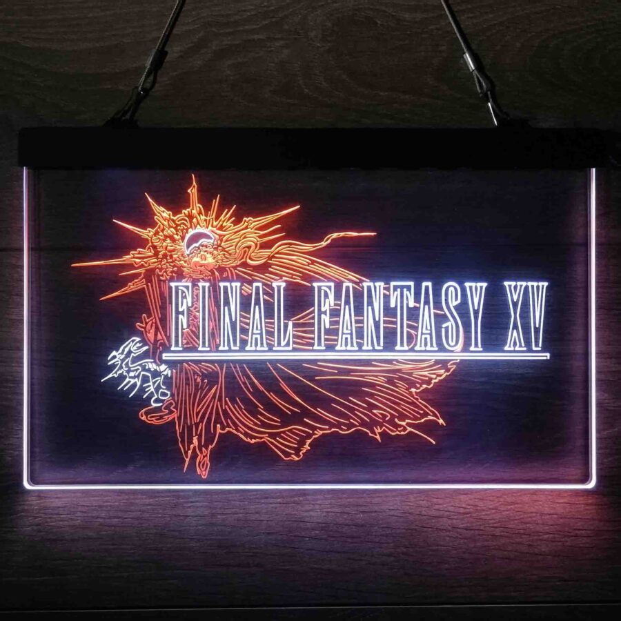 Final Fantasy Xv Game Room Neon Like Led Sign