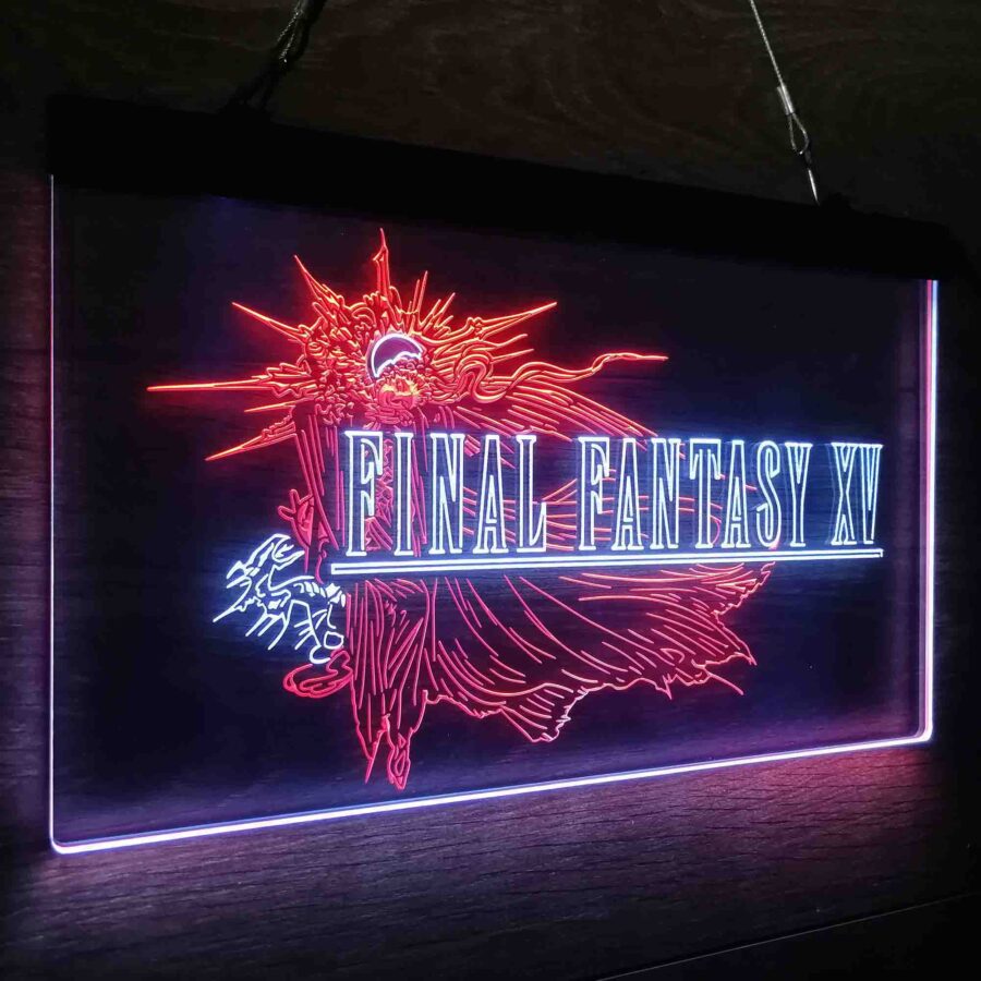 Final Fantasy Xv Game Room Neon Like Led Sign - Image 25