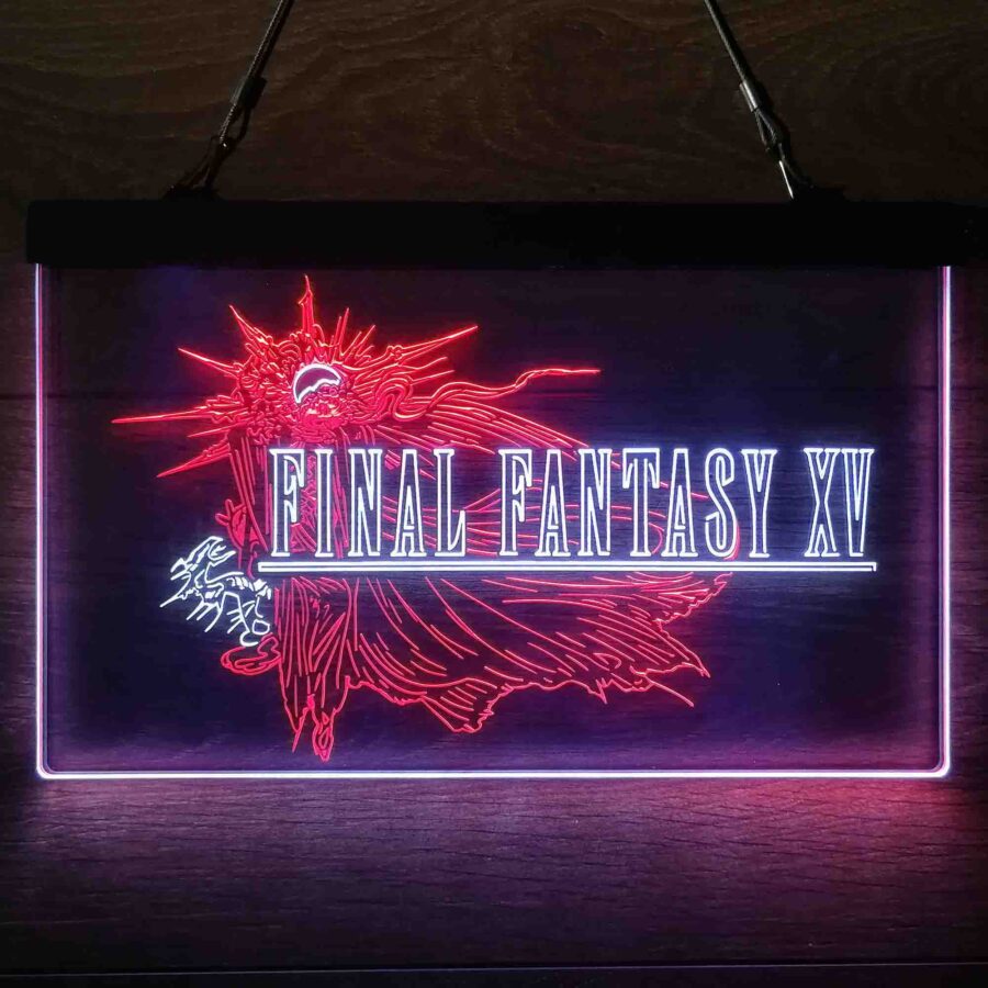 Final Fantasy Xv Game Room Neon Like Led Sign - Image 12