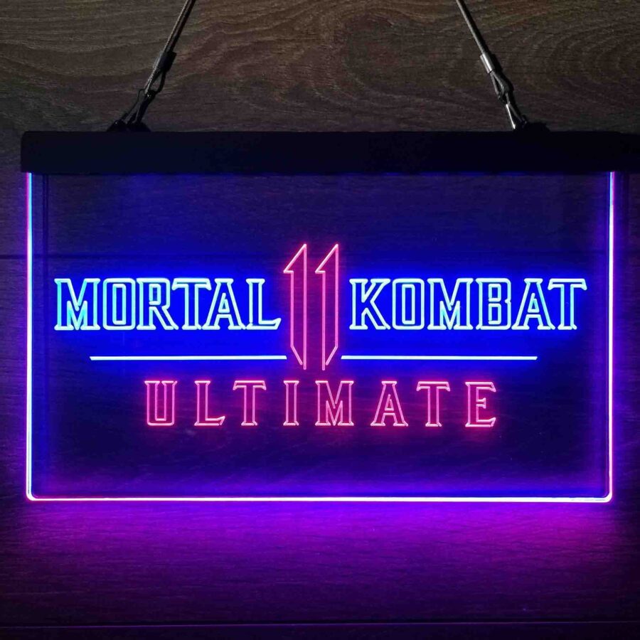 Mortal Kombat 11 Game Room Neon Like Led Sign - Image 5