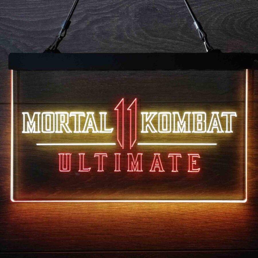 Mortal Kombat 11 Game Room Neon Like Led Sign - Image 3