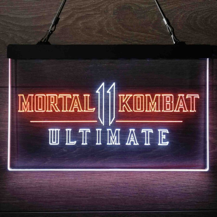 Mortal Kombat 11 Game Room Neon Like Led Sign - Image 4