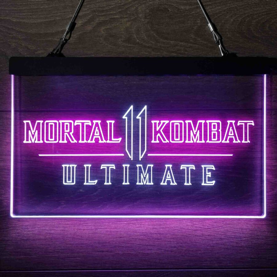 Mortal Kombat 11 Game Room Neon Like Led Sign - Image 7
