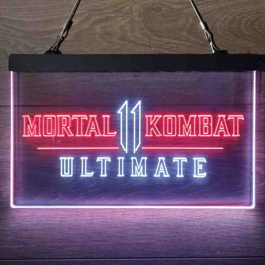 Mortal Kombat 11 Game Room Neon Like Led Sign - Image 11