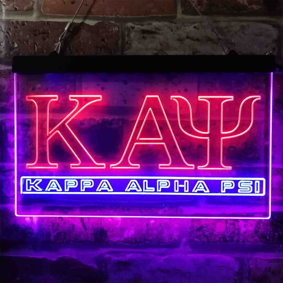 Kappa Alpha Psi Fraternity Greek Letter Organization Neon Like Led Sign - Image 6