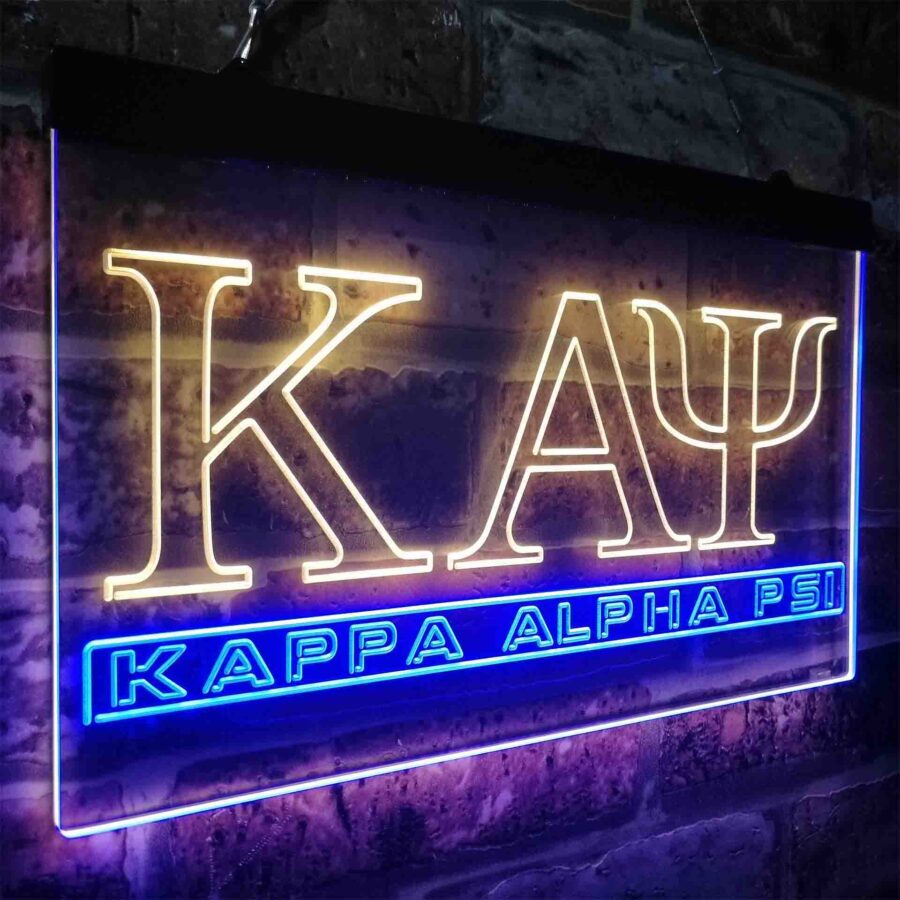 Kappa Alpha Psi Fraternity Greek Letter Organization Neon Like Led Sign - Image 18