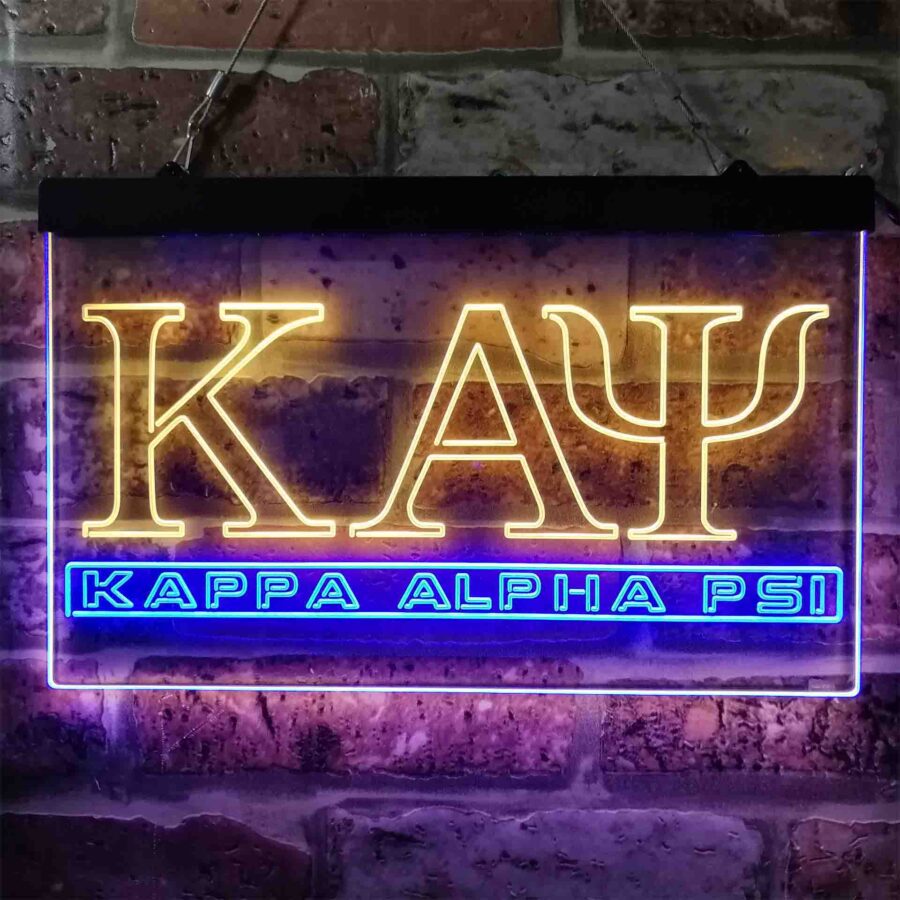 Kappa Alpha Psi Fraternity Greek Letter Organization Neon Like Led Sign - Image 5