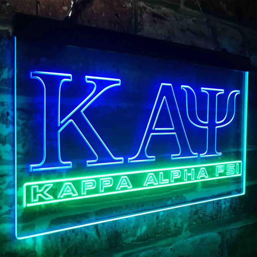 Kappa Alpha Psi Fraternity Greek Letter Organization Neon Like Led Sign - Image 23