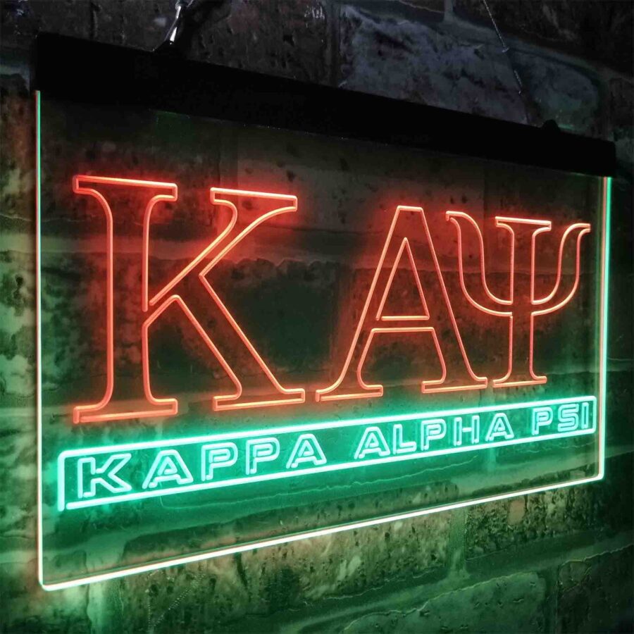 Kappa Alpha Psi Fraternity Greek Letter Organization Neon Like Led Sign - Image 14
