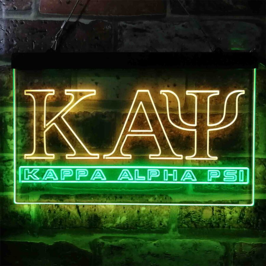 Kappa Alpha Psi Fraternity Greek Letter Organization Neon Like Led Sign - Image 2