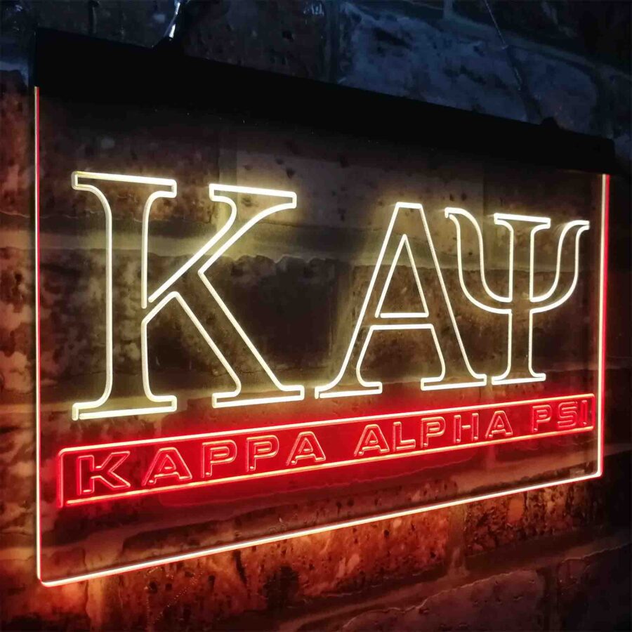 Kappa Alpha Psi Fraternity Greek Letter Organization Neon Like Led Sign - Image 20