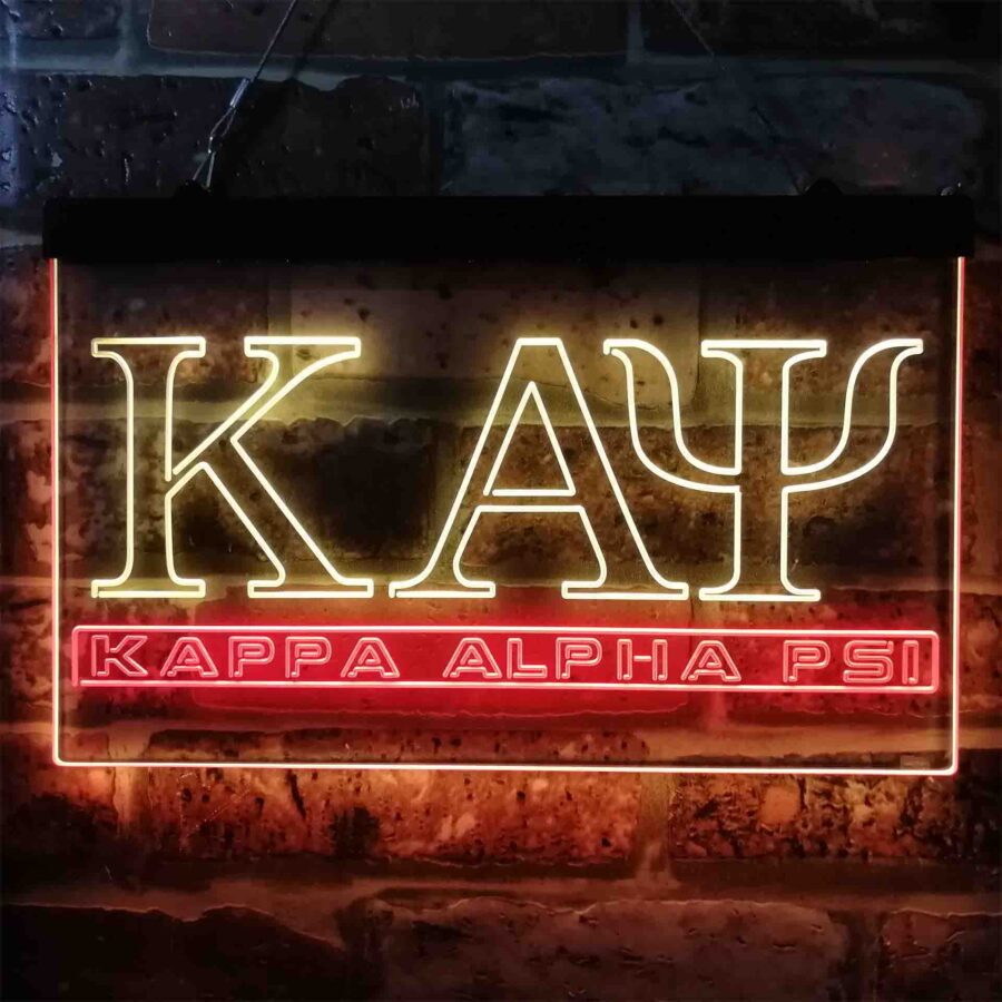Kappa Alpha Psi Fraternity Greek Letter Organization Neon Like Led Sign - Image 7
