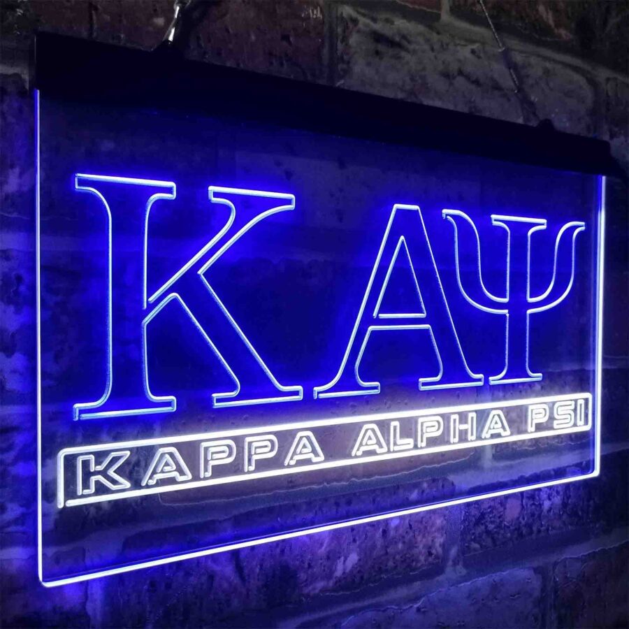 Kappa Alpha Psi Fraternity Greek Letter Organization Neon Like Led Sign - Image 22