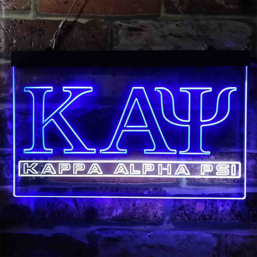 Kappa Alpha Psi Fraternity Greek Letter Organization Neon Like Led Sign - Image 9