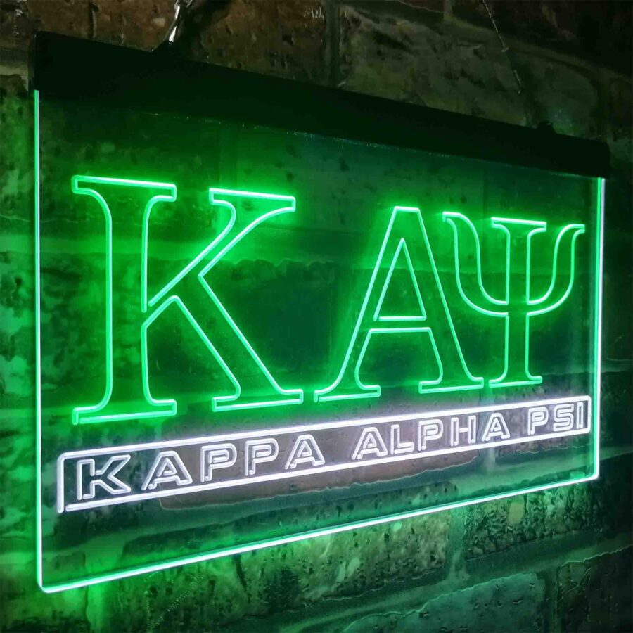Kappa Alpha Psi Fraternity Greek Letter Organization Neon Like Led Sign - Image 21
