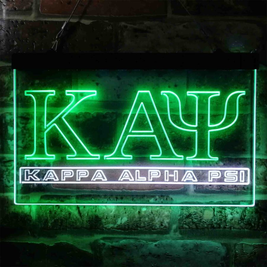Kappa Alpha Psi Fraternity Greek Letter Organization Neon Like Led Sign - Image 8