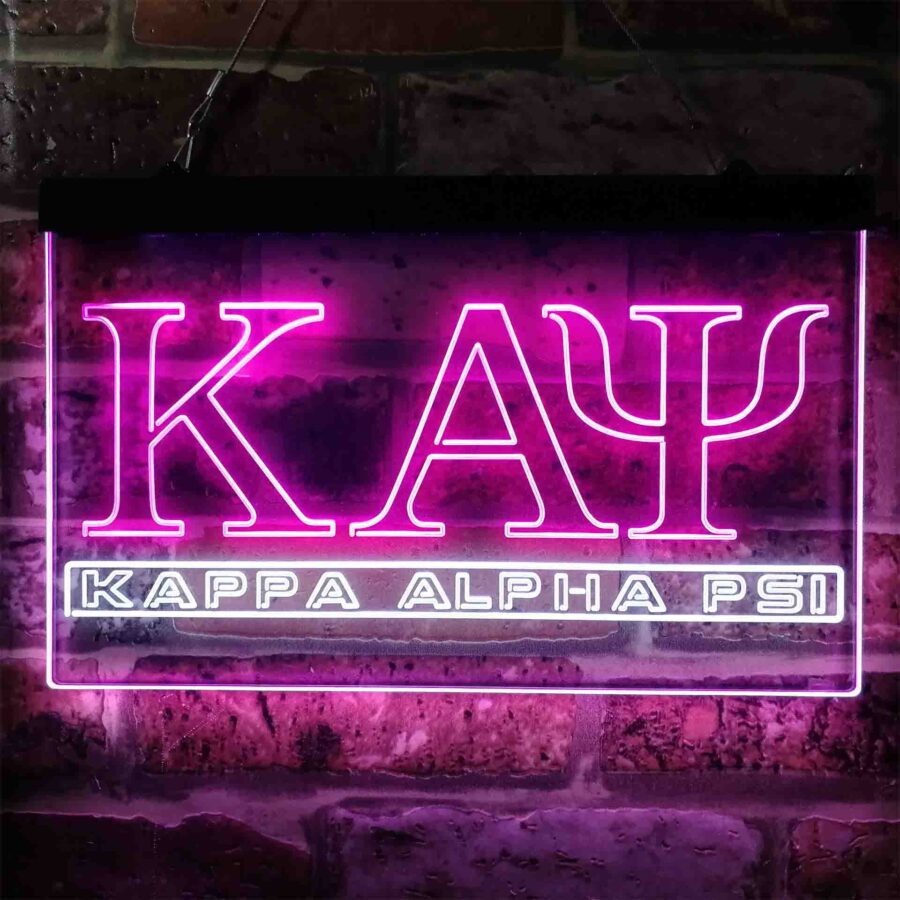 Kappa Alpha Psi Fraternity Greek Letter Organization Neon Like Led Sign - Image 12