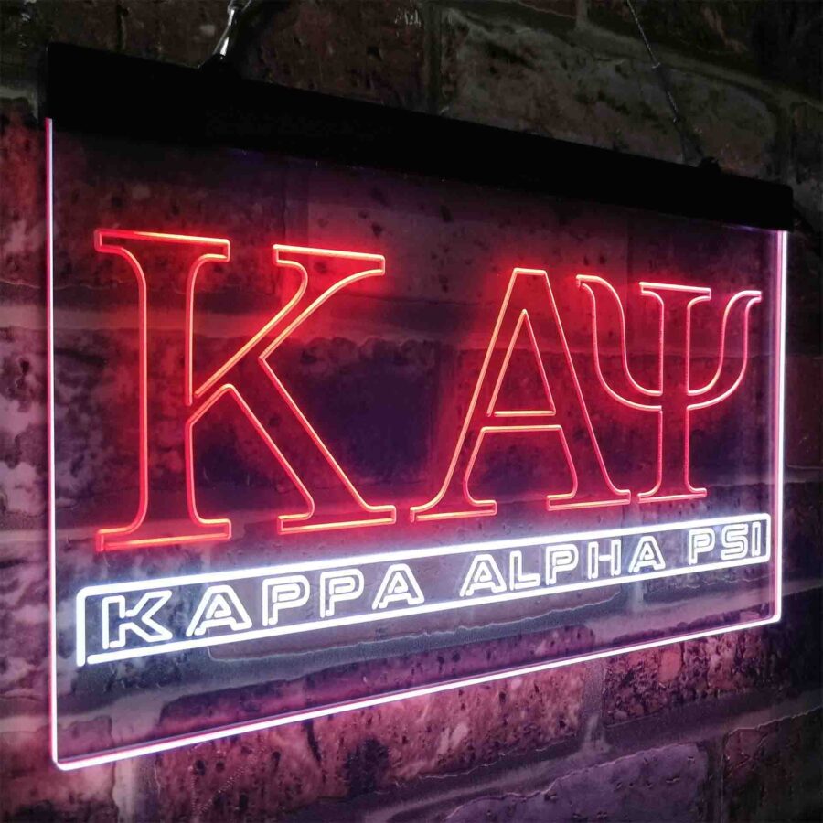 Kappa Alpha Psi Fraternity Greek Letter Organization Neon Like Led Sign - Image 24