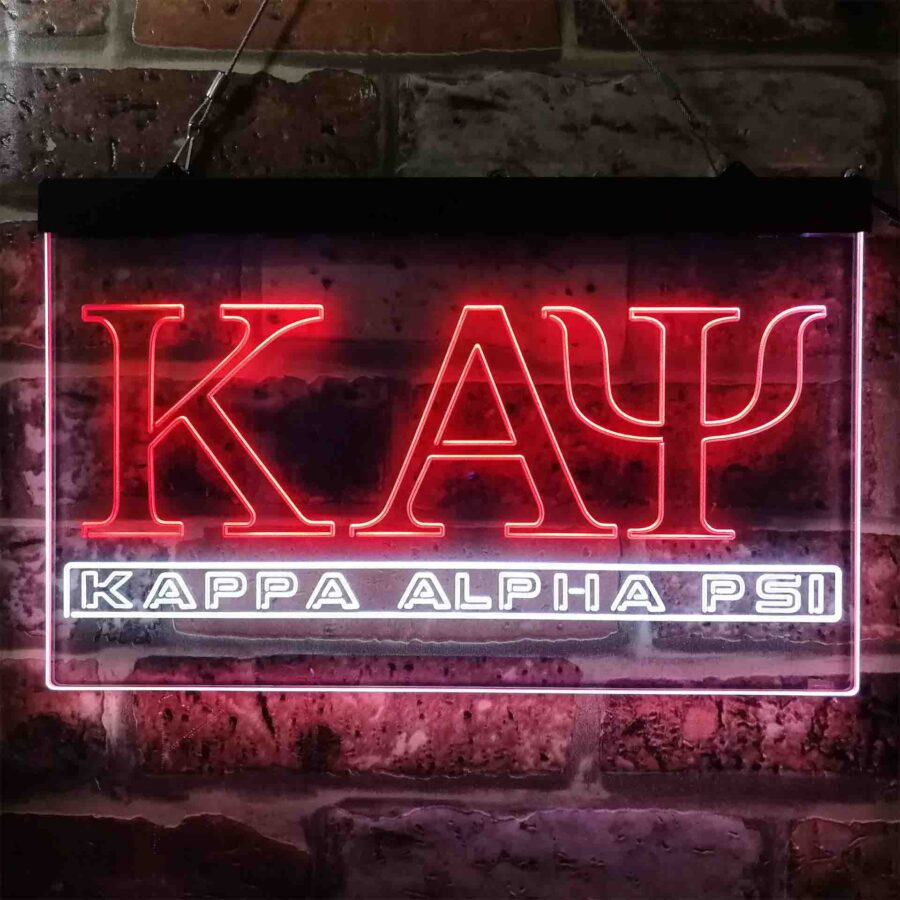 Kappa Alpha Psi Fraternity Greek Letter Organization Neon Like Led Sign - Image 11