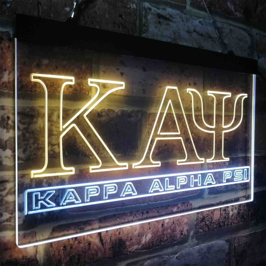 Kappa Alpha Psi Fraternity Greek Letter Organization Neon Like Led Sign - Image 26