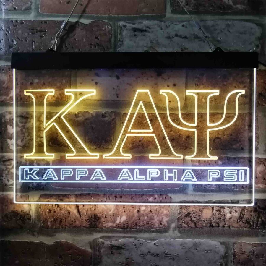 Kappa Alpha Psi Fraternity Greek Letter Organization Neon Like Led Sign - Image 13
