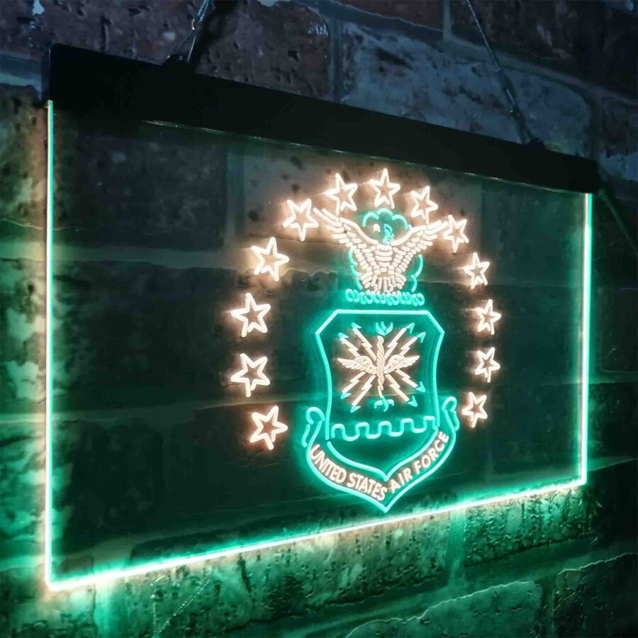 Us Air Force Eagle Badge Neon Like Led Sign - Image 15