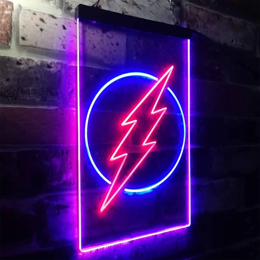 The Flash Logo Game Room Neon Light Led Sign - Image 14