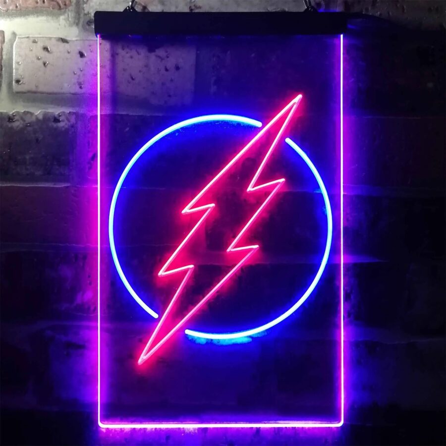 The Flash Logo Game Room Neon Light Led Sign - Image 2