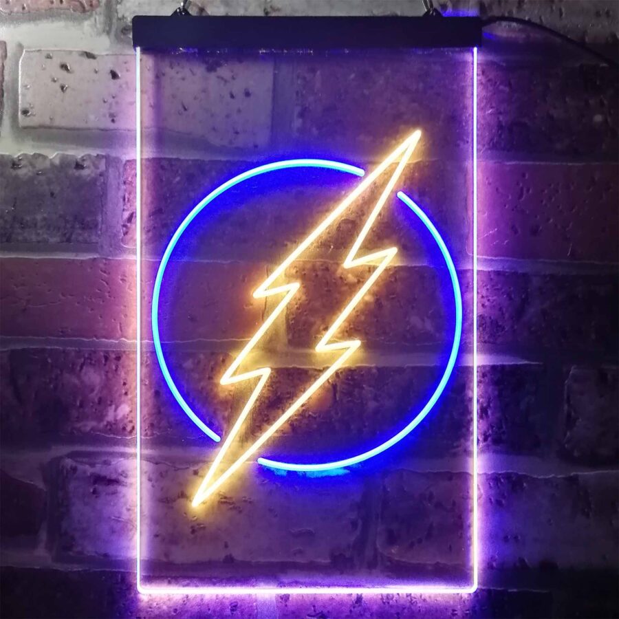 The Flash Logo Game Room Neon Light Led Sign - Image 7