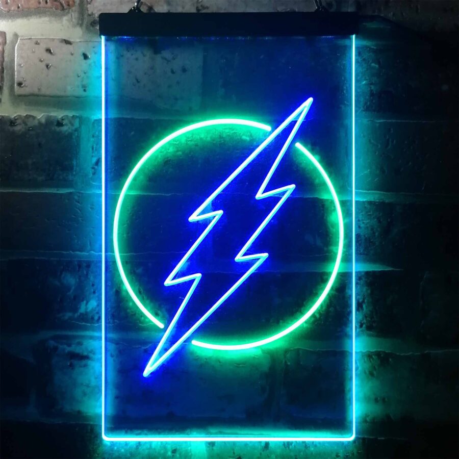 The Flash Logo Game Room Neon Light Led Sign - Image 9