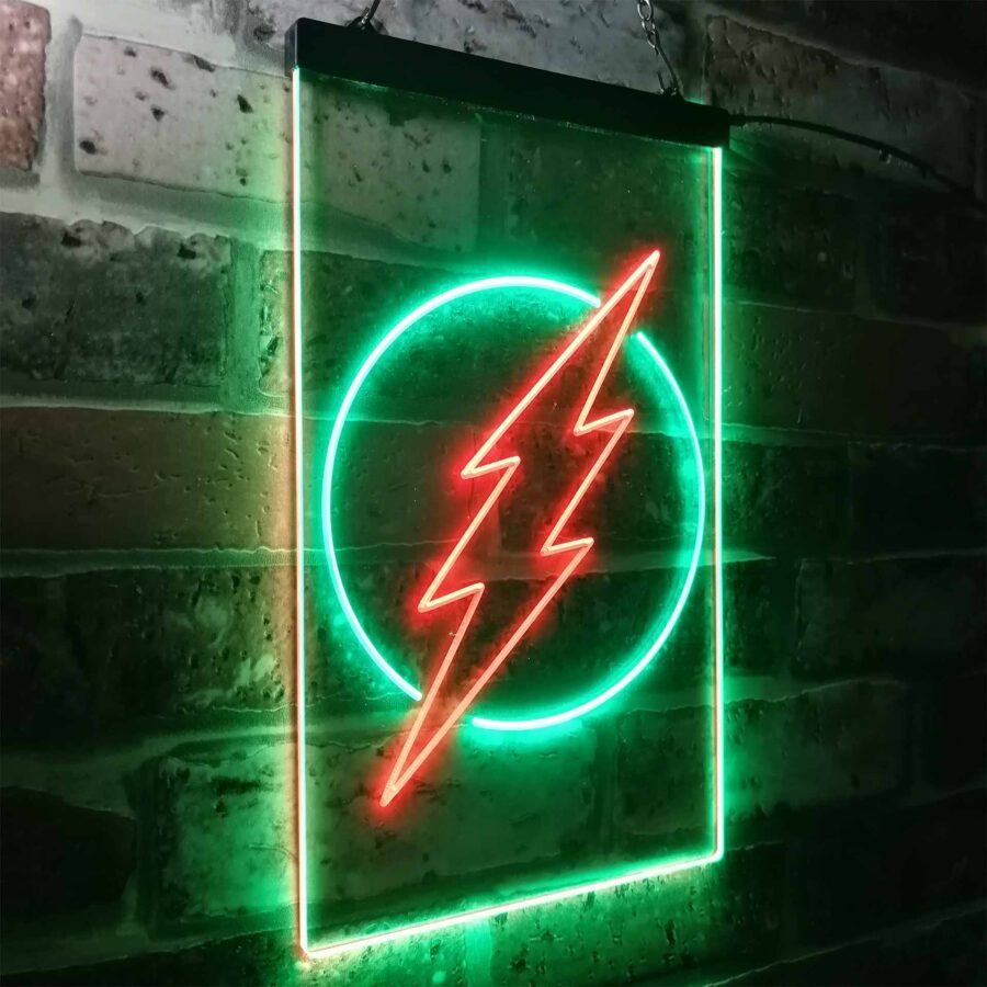 The Flash Logo Game Room Neon Light Led Sign - Image 20
