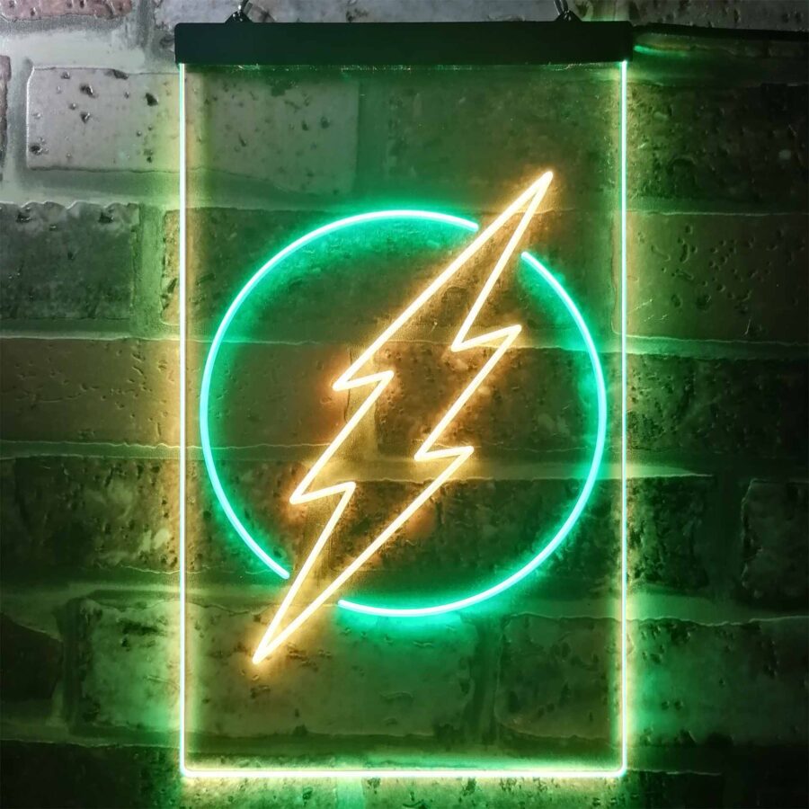 The Flash Logo Game Room Neon Light Led Sign - Image 6