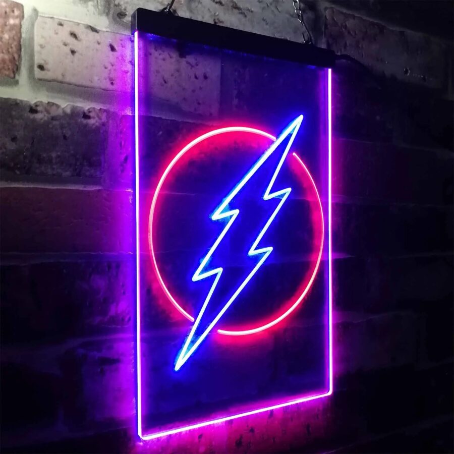 The Flash Logo Game Room Neon Light Led Sign - Image 22