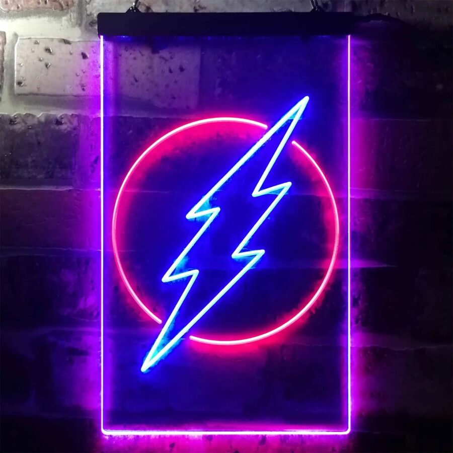 The Flash Logo Game Room Neon Light Led Sign - Image 10