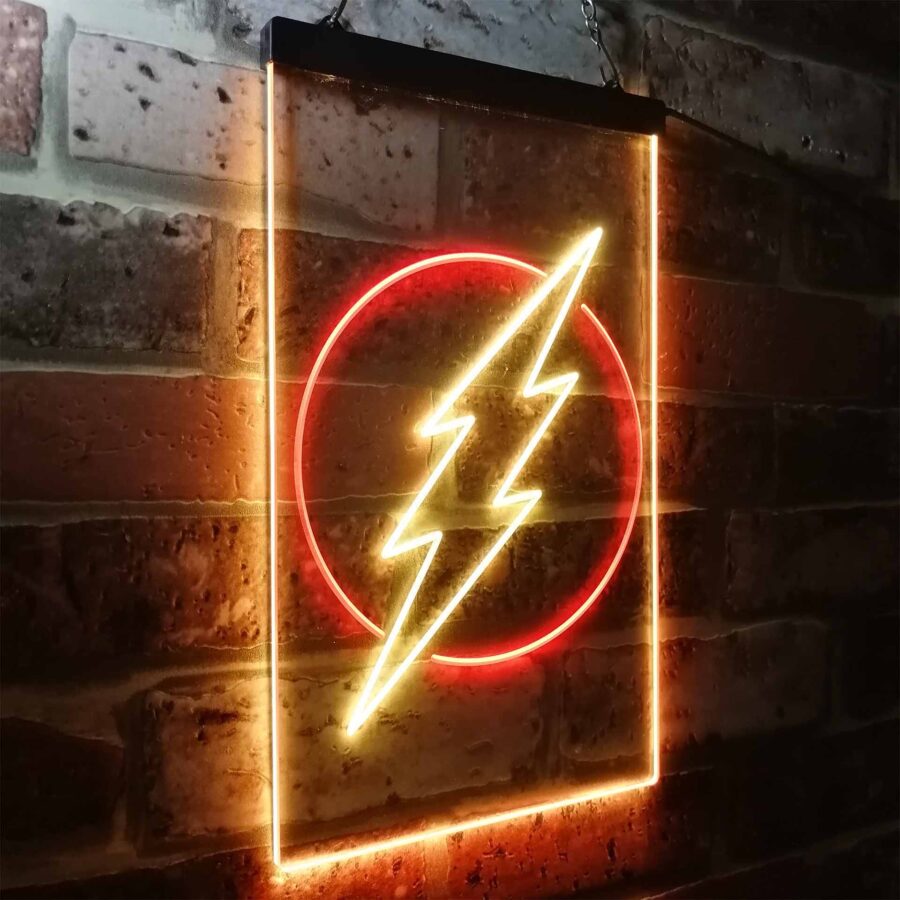 The Flash Logo Game Room Neon Light Led Sign - Image 23