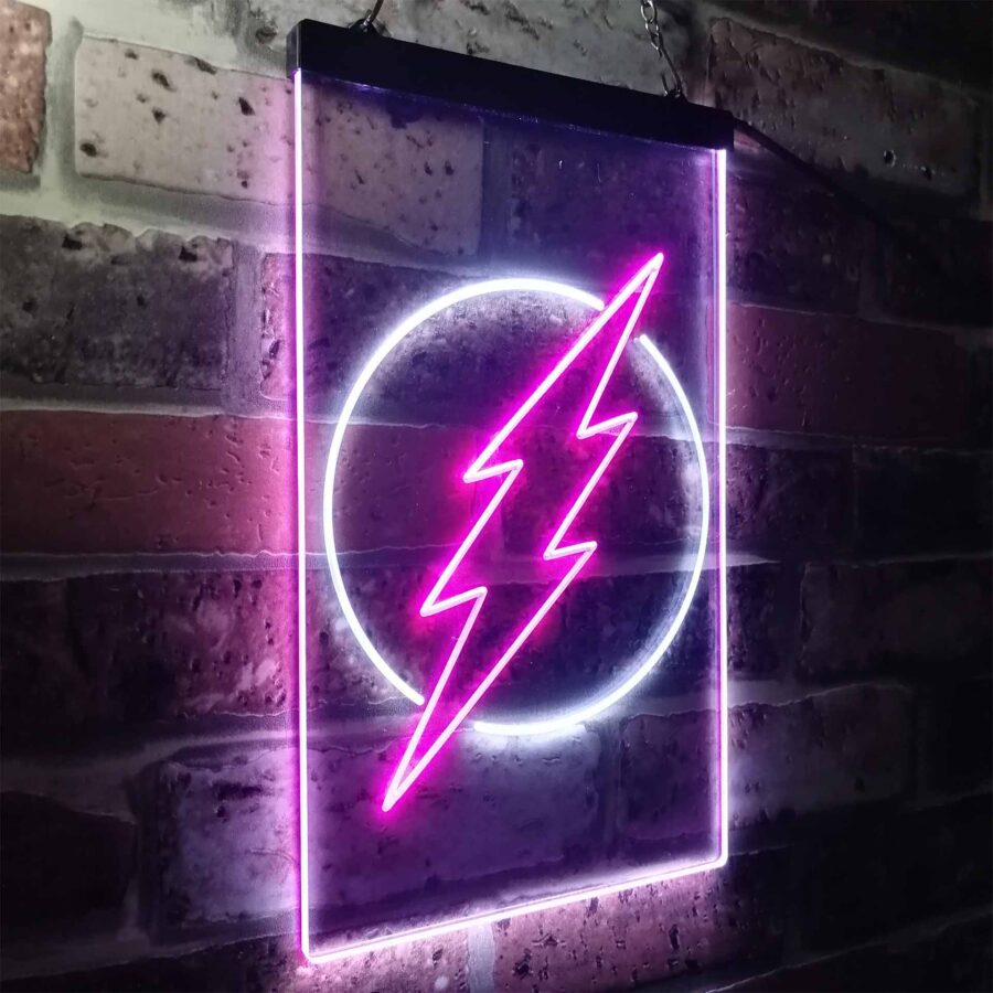 The Flash Logo Game Room Neon Light Led Sign - Image 16