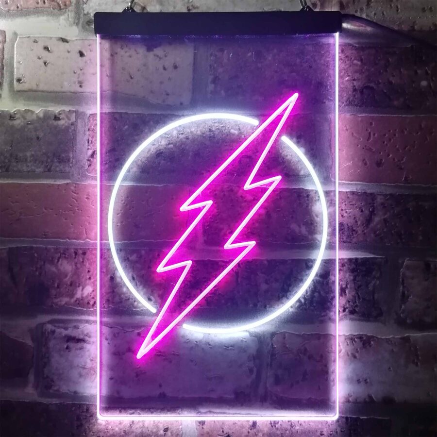 The Flash Logo Game Room Neon Light Led Sign - Image 4