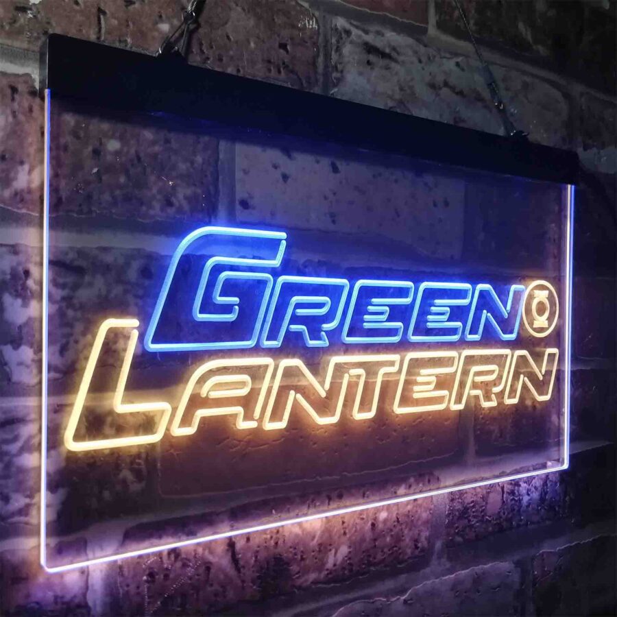 Green Lantern Neon Like Led Sign - Image 22