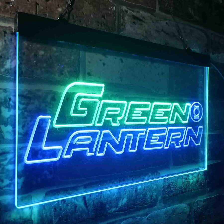 Green Lantern Neon Like Led Sign - Image 25