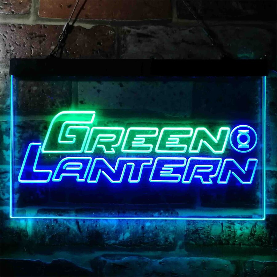 Green Lantern Neon Like Led Sign - Image 12