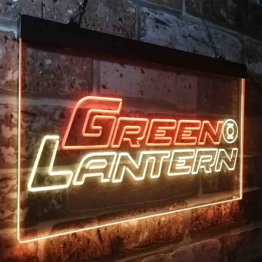 Green Lantern Neon Like Led Sign - Image 21