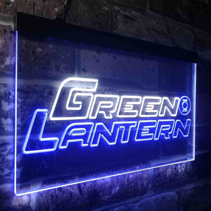 Green Lantern Neon Like Led Sign - Image 17