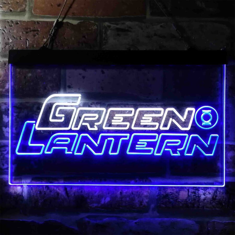 Green Lantern Neon Like Led Sign - Image 4