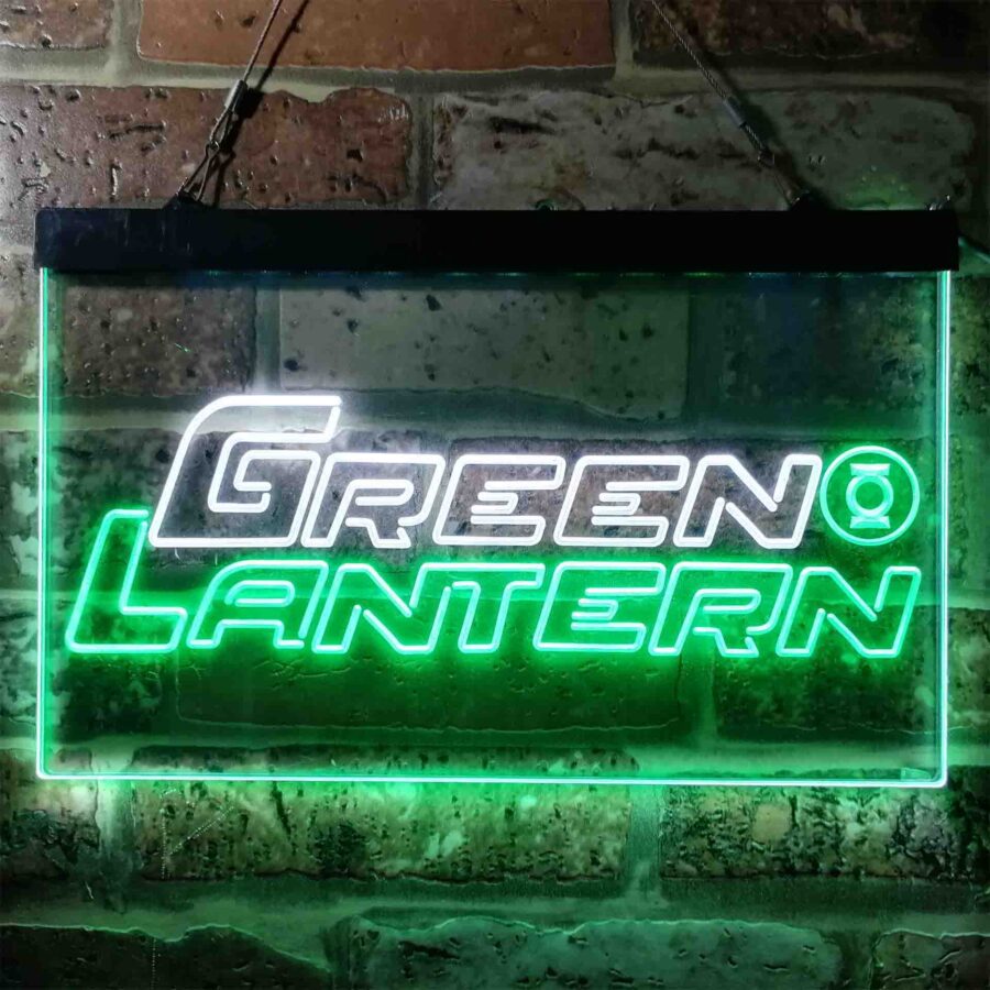 Green Lantern Neon Like Led Sign