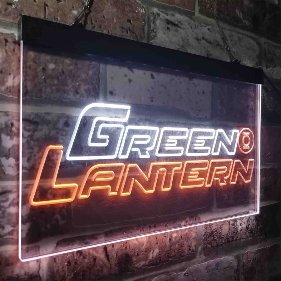 Green Lantern Neon Like Led Sign - Image 20