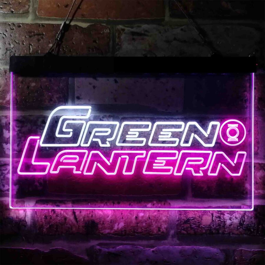 Green Lantern Neon Like Led Sign - Image 5