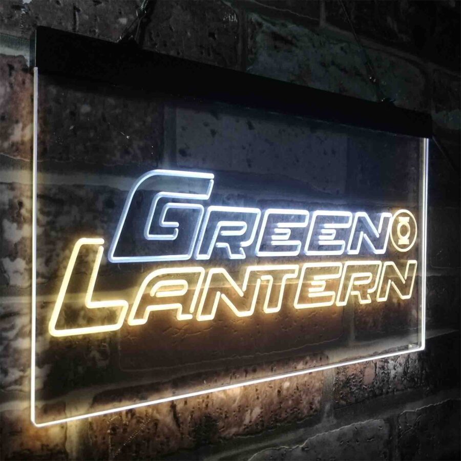 Green Lantern Neon Like Led Sign - Image 24